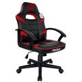 BraZen Valor Mid Back PC Gaming Chair, Red