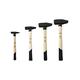 Vago-Tools Profi 4 tlg Set Schlosserhammer 200 300 800 1000g