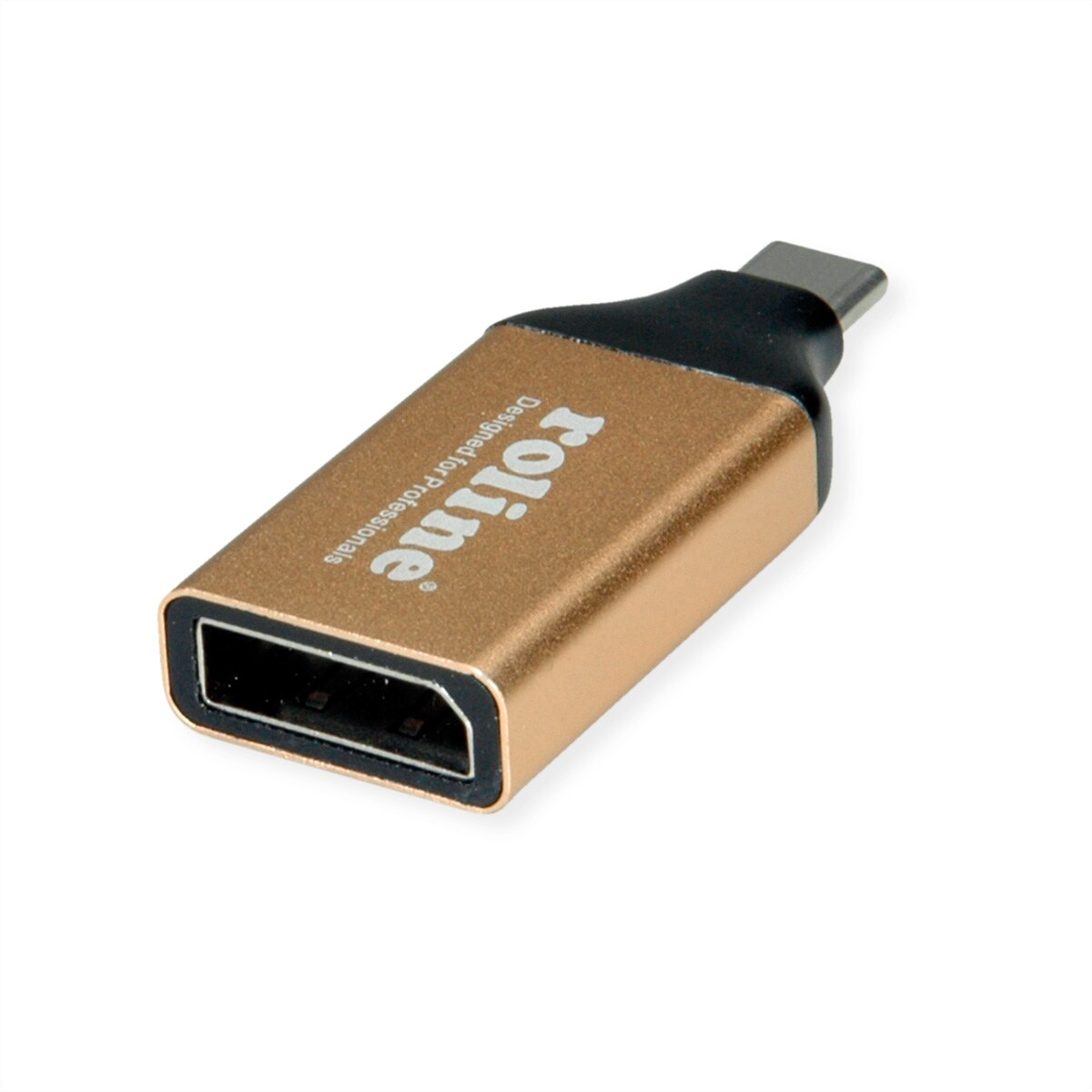 ROLINE GOLD Display Adapter USB Typ C - DisplayPort v1.2 Image