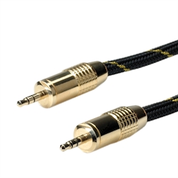 ROLINE GOLD 3,5mm Audio-Verbindungskabel ST/ST, 5 m Image