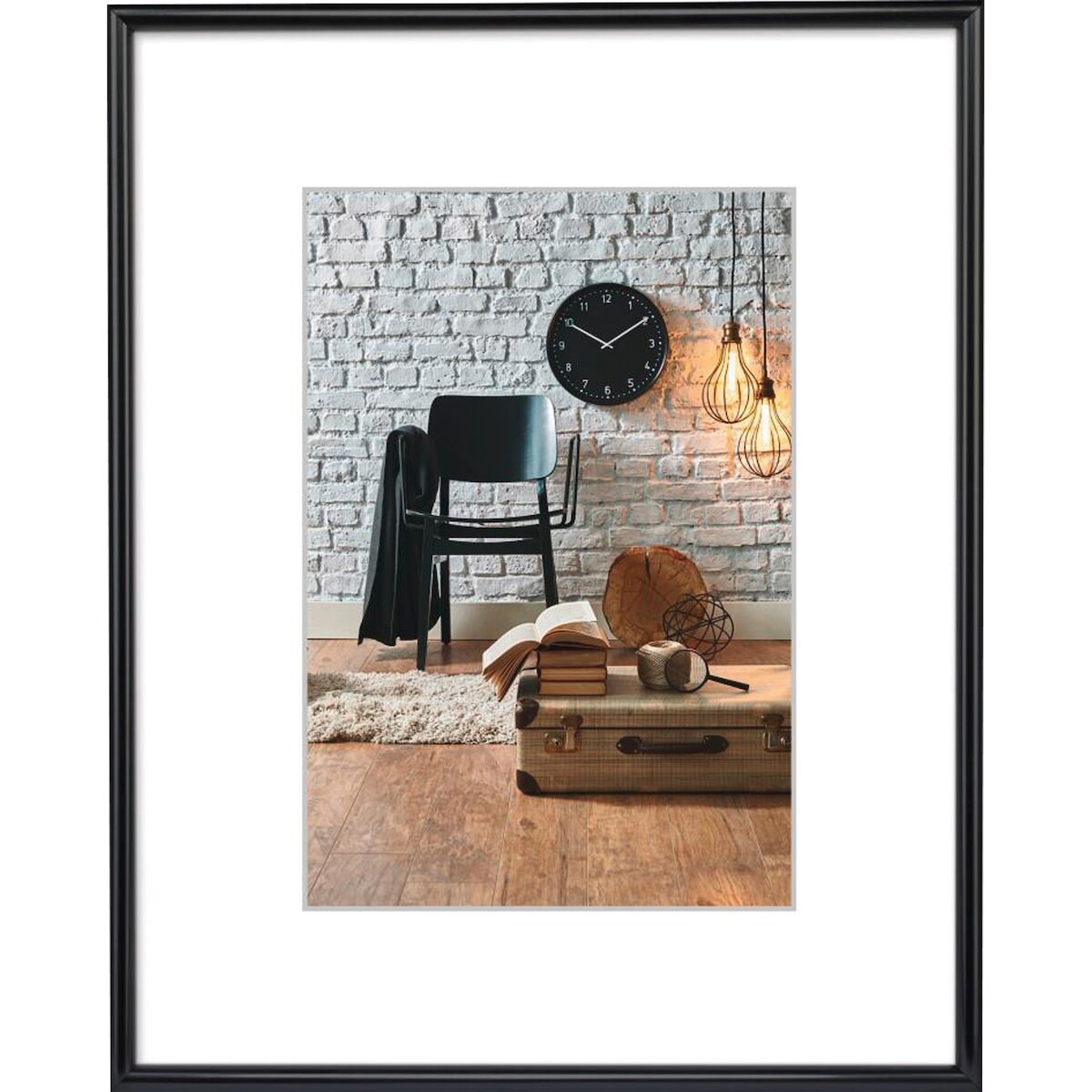 Hama Bilderrahmen Sevilla 00061626 A4 PS schwarz Image