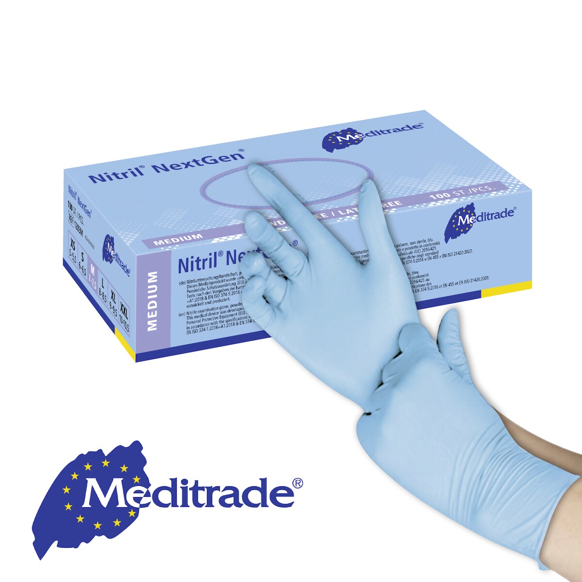 Meditrade Nitril NextGen®, Gr. L Image