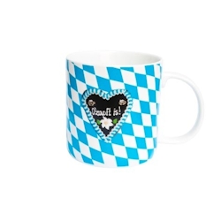 `O’zapft is` Porzellanbecher