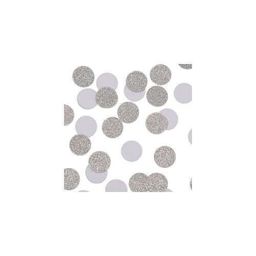 Metallic Perfection Konfetti silber silber weiss