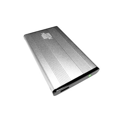 Externes USB 3.0 Gehäuse aus Aluminium für 2,5 Zoll Festplatten SATA HDD und SSD, HipDisk