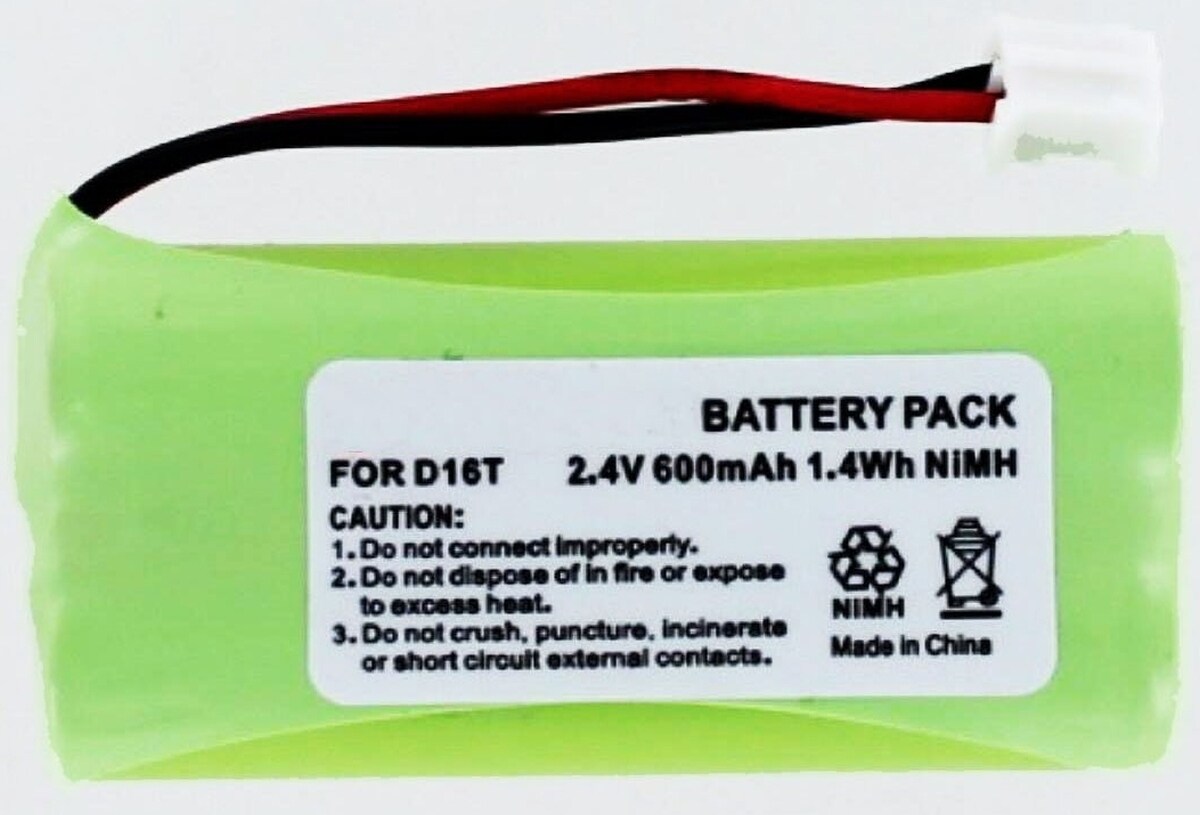 AGI Akku für Vtech CS62295 NiMH 2,4 Volt 600 mAh grün Image