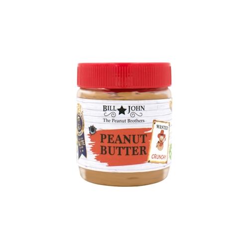 Bill&John Erdnussbutter Crunchy (350 g)