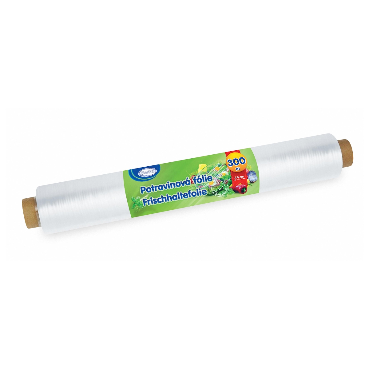 VEPATIM Frischhaltefolie Haushaltsfolie aus PE 44 cm x 300 m einzeln verpackt Image