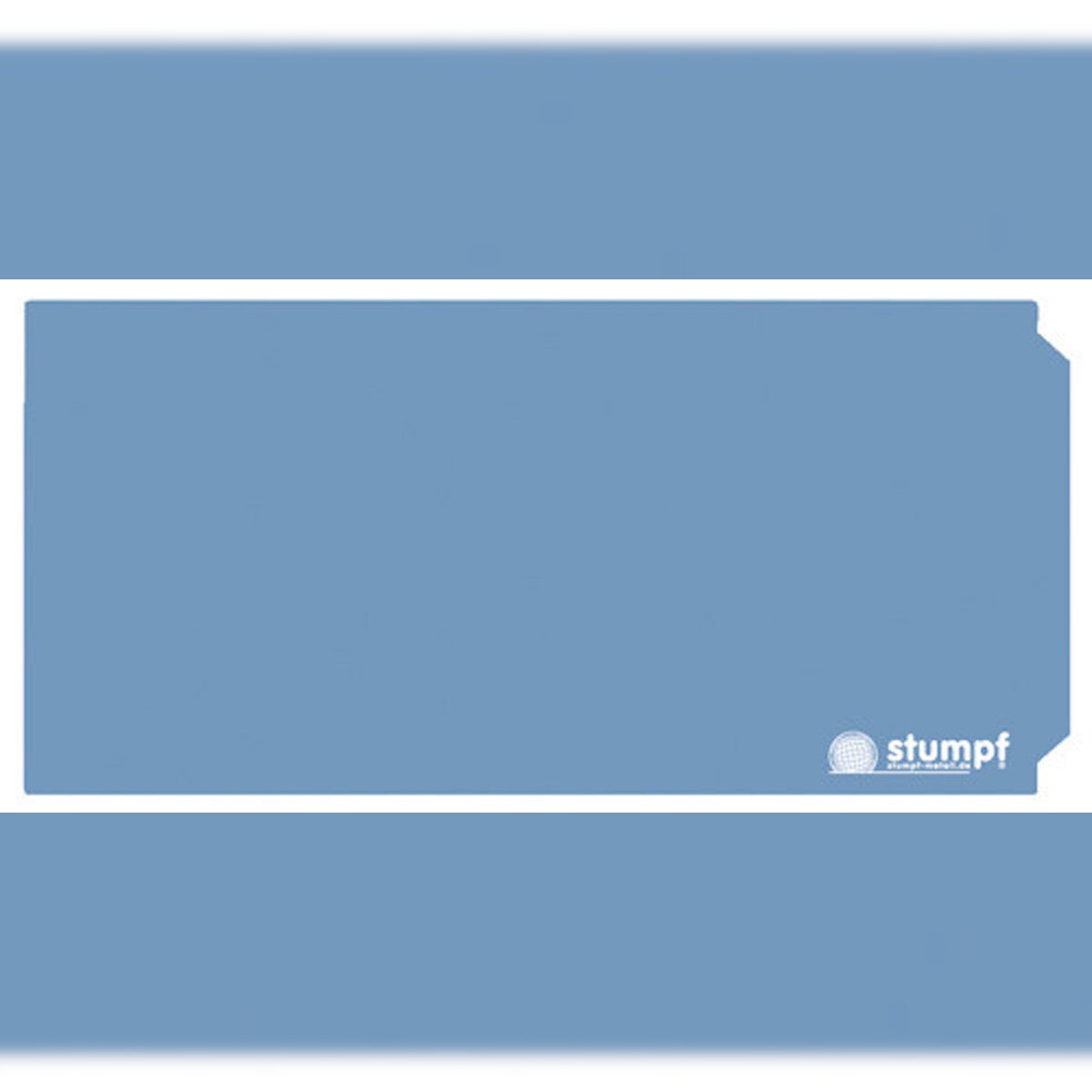 PROREGAL Kennzeichnungsaufkleber für Rechteck-Einwurfklappen zur Farbcodierung, Taubenblau, Aufkleber, Piktogramm, Folie mit Symbolen Image