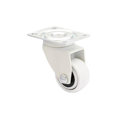 WAGNER Design - 3C Lenkrolle/Möbelrolle soft - Durchmesser Ø 25 mm, weiß, Tragkraft 12 kg - 01222601 Image