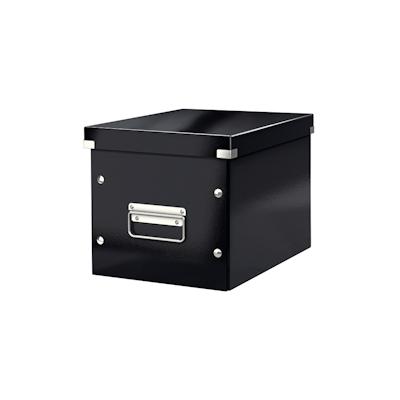 Leitz Archivbox Click & Store Cube 61090095 M schwarz