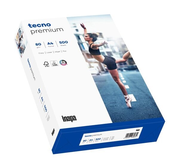 INAPA Kopierpapier, Tecno Premium, A4, 80 g/qm, extraweiß Image