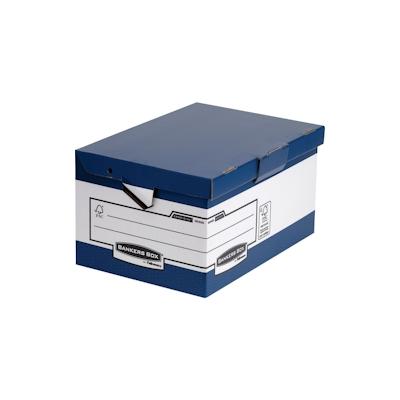 BANKERS BOX® Archivbox ergonom.Tragegriffen/0048901 B378xH293x T545 bl