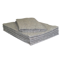 KK Verpackungen 2 Möbeldecken Umzugsdecken 130 x 200 cm Packdecken Lagerdecken für Umzug Image