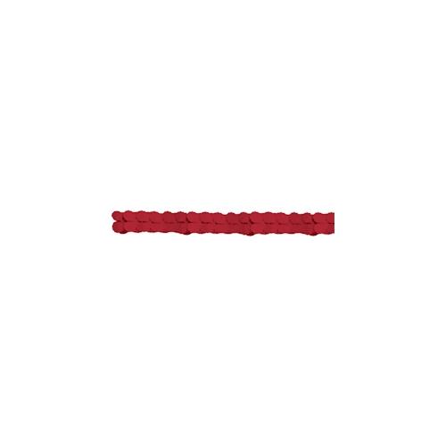 Papier Girlande rot