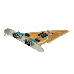 VALUE PCI-Karte, Seriell RS232, D-Sub 9, 2 Ports Image