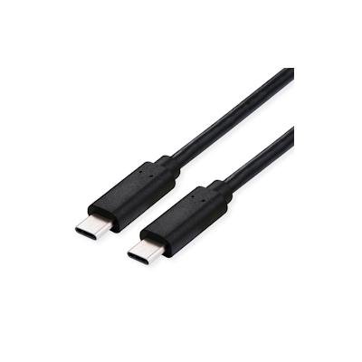 ROLINE USB4 Gen2x2 Kabel, C–C, ST/ST, 20Gbit/s, 240W, schwarz, 2 m