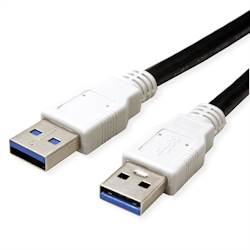 BACHMANN USB 3.0 Kabel A/A 1:1, schwarz, 1 m Image