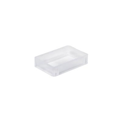 PROREGAL Transparenter Eurobehälter BasicLine mit geschlossenem Griff | HxBxT 7x20x30cm | 2,9 Liter | Eurobox, Transportbox, Transportbehälter Image