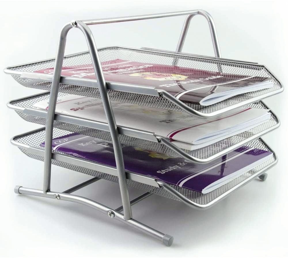 Rheita Dokumenten-ABlage mit 3 Fächern, aus Metall Image