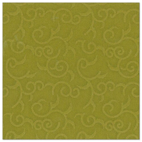 PAPSTAR 50 Servietten "ROYAL Collection" 1/4-Falz 40 cm x 40 cm olivgrün "Casali" Image