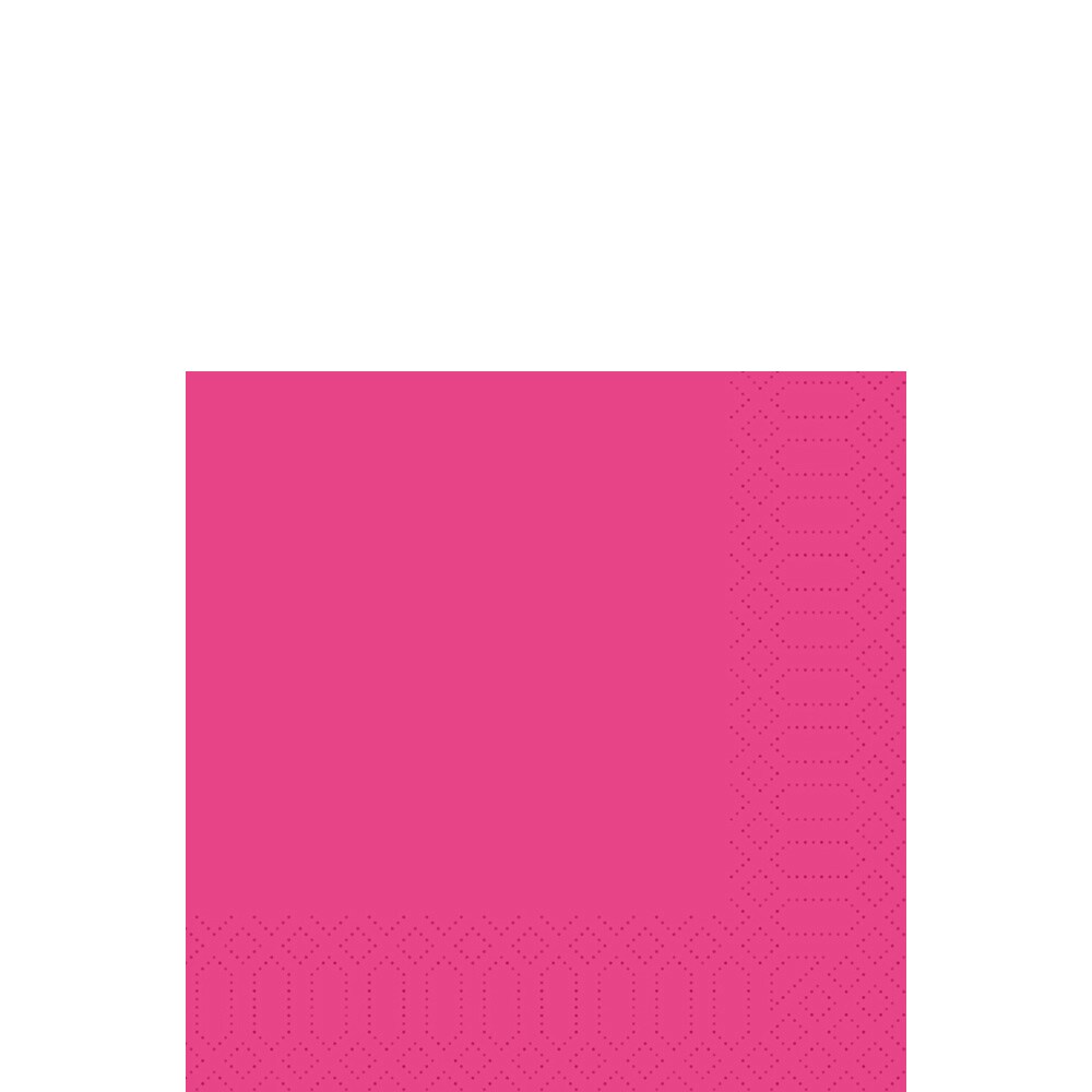 DUNI Zelltuch Serviette 33x33 cm 1/4F.fuchsia Image