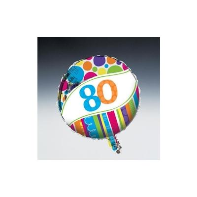 80. Geburtstag Folienballon