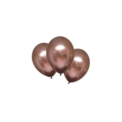 6 Luftballons Satin Luxe roségold