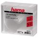 Hama CD/CD-ROM sleeves, clear, 5 pack 1 Disks Transparent
