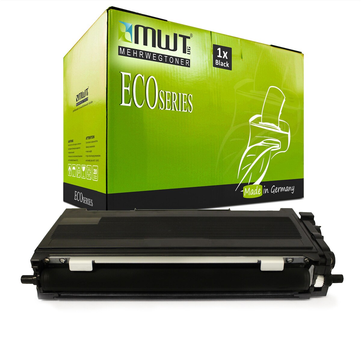 1 Mehrwegtoner kompatible Lasertoner ersetzt Brother TN2220 schwarz Image