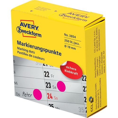 AVERY Zweckform Markierungspunkte 3854 Image