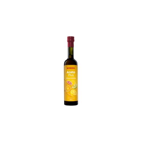 WIBERG AcetoPlus Zitrus-Früchte Essig-Fruchtzubereitung 5,5 % Säure (500 ml)