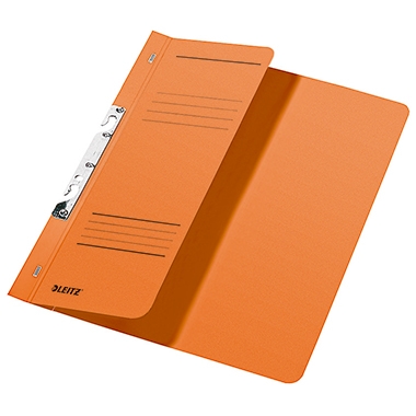 Leitz Einhakhefter 37440045 DIN A4 kfm. Heftung Karton orange Image