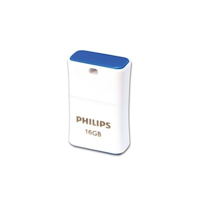 Philips FM16FD85B/00 USB-Stick 16 GB USB Typ-A 2.0 Blau, Weiß