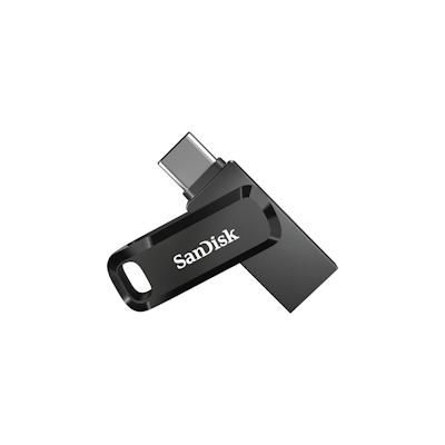 SanDisk Ultra Dual Drive Go USB-Stick 64 GB USB Type-A / USB Type-C 3.2 Gen 1 (3.1 Gen 1) Schwarz