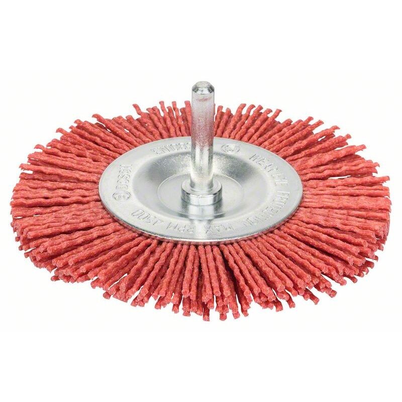 Scheibenbürste, Nylonborsten, 100 mm, 1 mm, 8 mm, 4500 U/ min Image