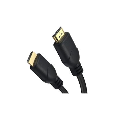 Helos Anschlusskabel, HDMI Stecker/Stecker, 4K, 5,0m, schwarz Image