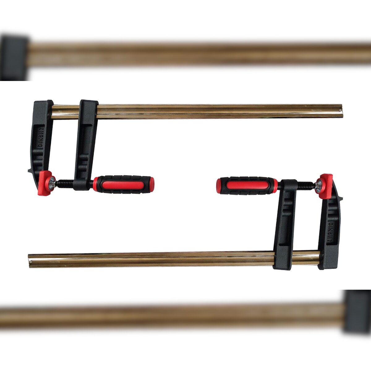 Vago-Tools 2x Profi Schraubzwinge 200x50 Zwinge Temperguß Image