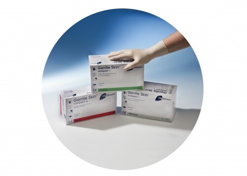 Meditrade Gentle Skin Compact Latexhandschuhe : Gr. X-Large Image