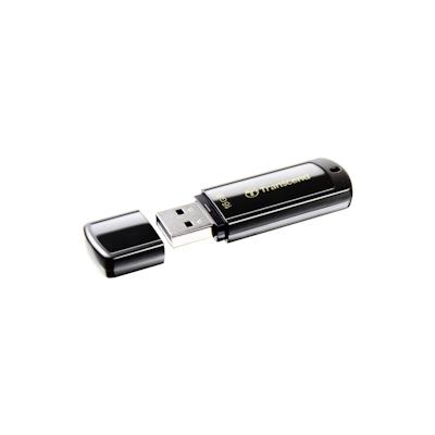 Transcend JetFlash? 350 USB-Stick 16 GB Schwarz TS16GJF350 USB 2.0 Image