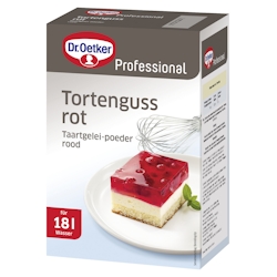 Dr. Oetker Professional Tortenguß rot (1 kg) Image