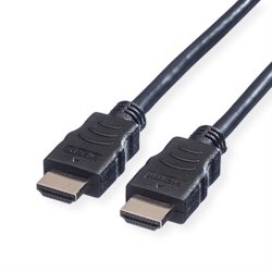 VALUE HDMI High Speed Kabel mit Ethernet, schwarz, 2 m Image