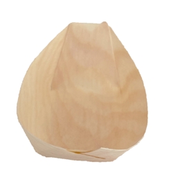 WISEFOOD 100 - Holz-Schiffchen 11 cm Fingerfood Snackschale Image