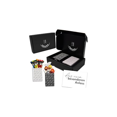 EINE KLEINE FREUDE. | Einzigartige „BESONDERER ANLASS“ Geschenkbox mit feinster Lindt Schokolade, Hello Pralinen & Grußkarte