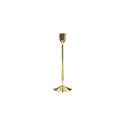 Stabkerzenhalter Kerzenständer Tafelkerzenhalter Kerzenhalter gold 20,5cm