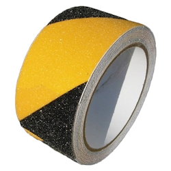 3x Antirutschband 25mm x 5m schwarz-gelb