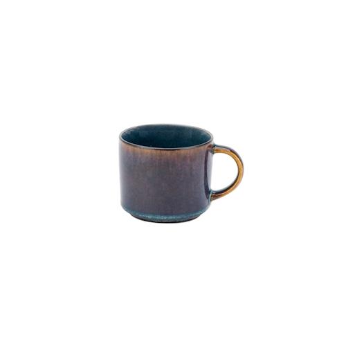 cosy & trendy quintana blau kaffeetasse d8xh6,7cm 22cl