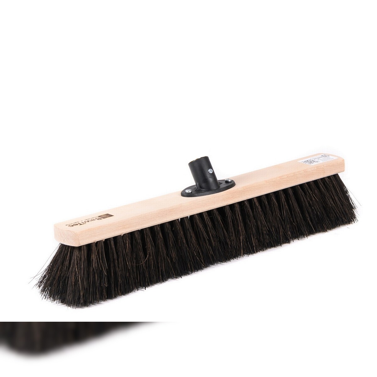 Kehrbesen Arenga 50cm Breit mit QuickFix-Stielhalter nass- und öl-beständig Straßenbesen Arengabesen Besen für draussen Image