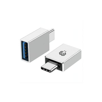 MonkeyTEC USB-C zu USB 3.0 Adapter Mini für Macbook, iPhone, iPad, Android, Notebook, Laptop und mehr Image