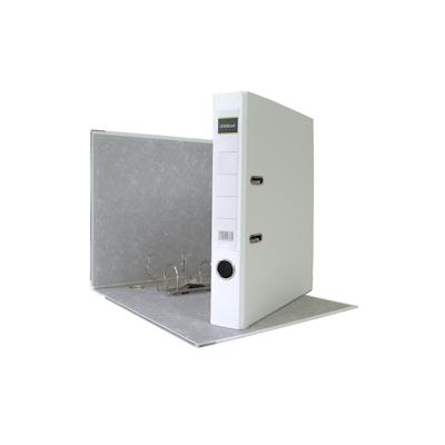 Midori 3 x Aktenordner PP A4 50 mm Weiss Kunststoff Archiv Büroordner Ringordner Image